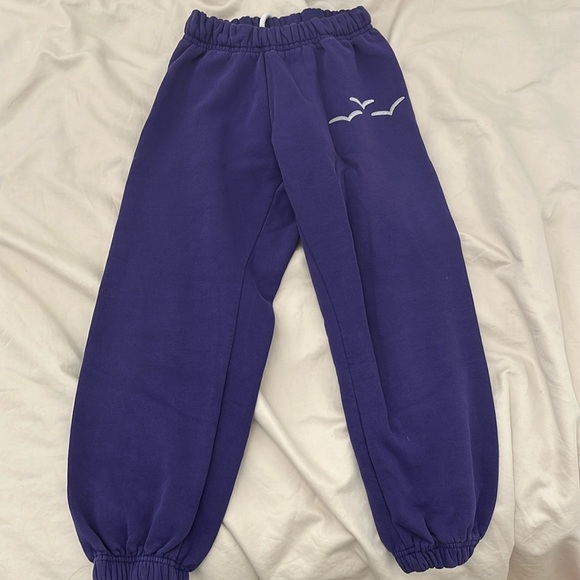 Women’s Lazypants Purple Sweatpants - Picture 2 of 4